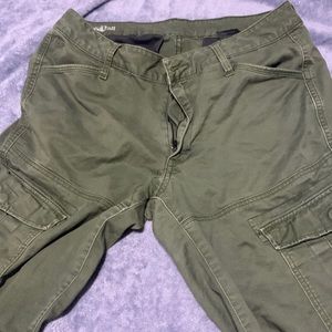 G-Star mis skinny green cargo pants